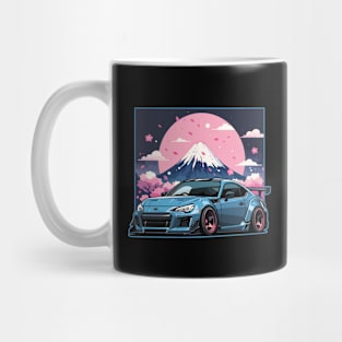 Subaru BRZ Car Art - Widebody Modified JDM Car Mug